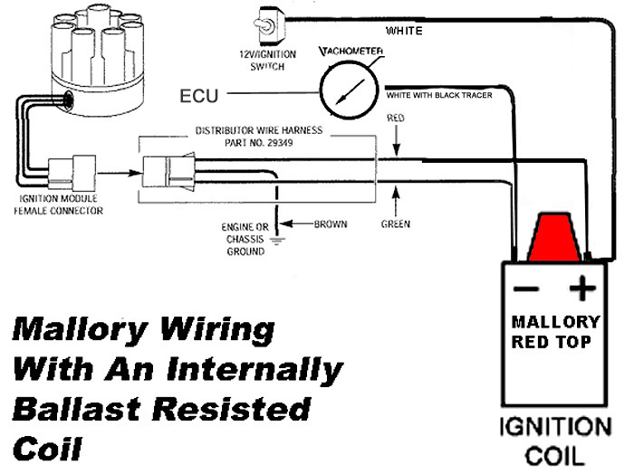 30 Mallory Magnetic Breakerless Distributor Wiring Diagram