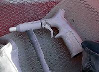 Syphon feed blast gun